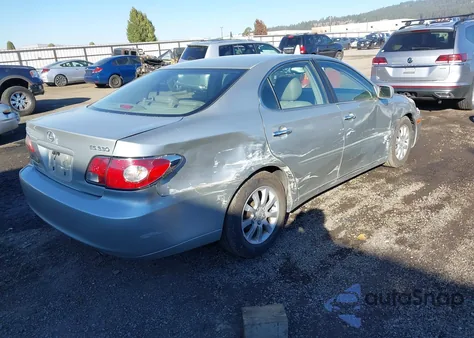 2004 Lexus Es 330 из США, поврежденный, VIN JTHBA30G245053794
